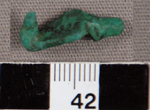 Thumbnail of Uraeus, Sacred Serpent Amulet Symbol, Fragment (1901.08.0002F)