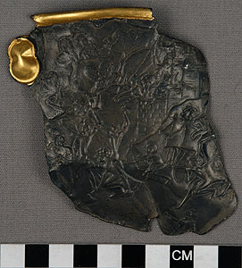 Thumbnail of Reproduction of Mycenaean Late Helladic I Rhyton Rim Fragment (1914.01.0005)