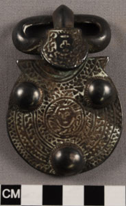 Thumbnail of Reproduction of German Silvered Bronze Buckle (1914.11.0020A)