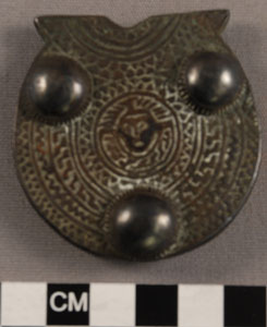 Thumbnail of Reproduction of German Silvered Bronze Buckle (1914.11.0020B)