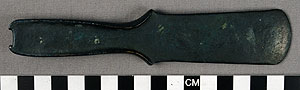 Thumbnail of Reproduction of a Bronze Flange Ax (1914.11.0066)