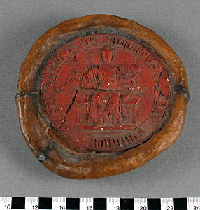 Thumbnail of Plaster Cast of Wax Seal of Albrecht I. (1914.13.0003)
