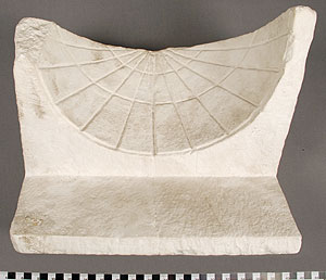 Thumbnail of Plaster Cast of Sundial (1916.05.0007)