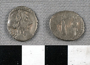 Thumbnail of Coin:  Quinarius  of Rome (1919.63.0708)