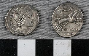 Thumbnail of Coin: Roman Republic, Denarius (1919.63.0719)