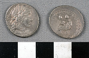 Thumbnail of Coin: Roman Republic, Denarius (1919.63.0722)