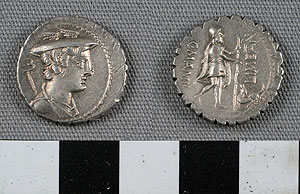 Thumbnail of Coin: Roman Republic, Denarius (1919.63.0731)