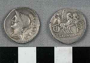 Thumbnail of Coin: Roman Republic, Denarius (1919.63.0740)