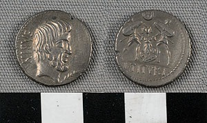 Thumbnail of Coin: Roman Republic, Denarius (1919.63.0753)