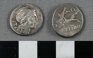 Thumbnail of Coin: Roman Republic, Denarius (1919.63.0800)
