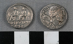Thumbnail of Coin: Roman Republic, Denarius (1919.63.0843)