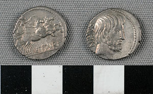 Thumbnail of Coin: Roman Republic, Denarius (1919.63.0872)