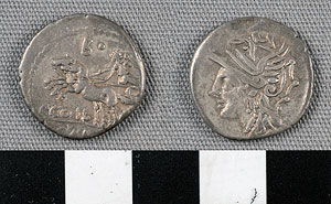 Thumbnail of Coin: Roman Republic, Denarius (1919.63.0899)