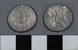 Thumbnail of Coin: Roman Republic, Denarius (1919.63.0902)