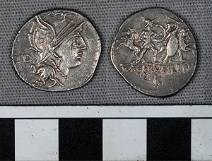 Thumbnail of Coin: Roman Republic, Denarius (1919.63.0952)