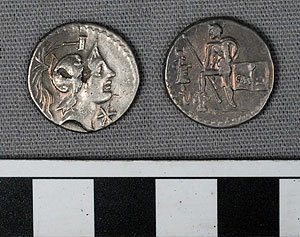 Thumbnail of Coin: Roman Republic, Denarius (1919.63.0995)