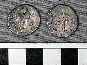 Thumbnail of Coin: Roman Republic, Denarius (1919.63.0996)