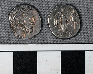 Thumbnail of Coin: Roman Republic, Quinarius (1919.63.1003)