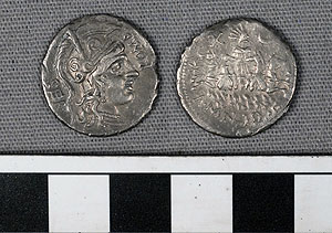 Thumbnail of Coin: Roman Republic, Denarius (1919.63.1016)