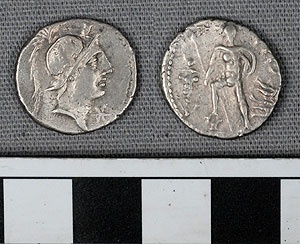 Thumbnail of Coin: Roman Republic, Denarius (1919.63.1039)