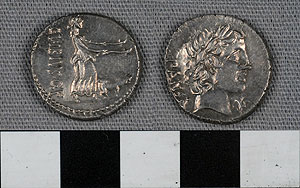 Thumbnail of Coin: Roman Republic, Denarius (1919.63.1065)