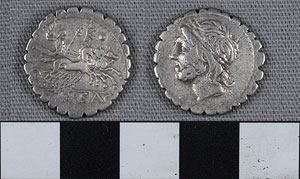 Thumbnail of Coin: Roman Republic, Denarius (1919.63.1093)