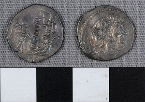 Thumbnail of Coin: Roman Republic, Quinarius (1919.63.1116)