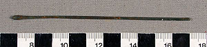 Thumbnail of Straight Pin Handle Fragment (1926.02.0070)