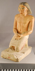 Thumbnail of Plaster Cast of Votive Figure: The Priest Kemked (1948.01.0023)