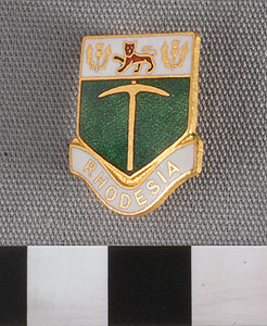 Thumbnail of Commemorative Pin: Rhodesia (1977.01.0121)