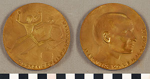 Thumbnail of Commemorative Medallion: Hannes Kolehmainen  (1977.01.0128)