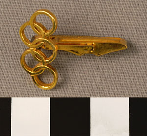 Thumbnail of Commemorative Olympic Cuff Link (1977.01.0188A)
