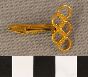 Thumbnail of Commemorative Olympic Cuff Link (1977.01.0188B)