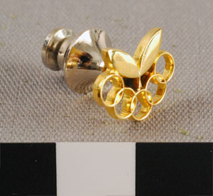 Thumbnail of Olympic Commemorative Tie Tack (1977.01.0189C)