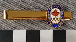 Thumbnail of Commemorative Olympic Tie Clip (1977.01.0190D)