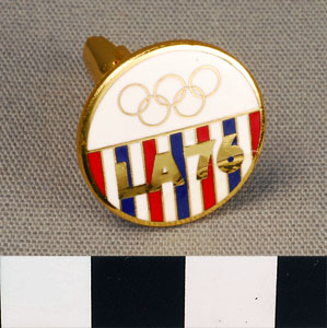 Thumbnail of Commemorative Olympic Cuff Link  (1977.01.0370C)