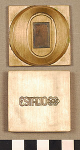 Thumbnail of Commemorative Olympic Plaque: "Estadio" (1977.01.0371B)