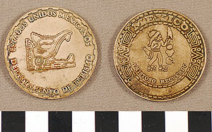 Thumbnail of Medallion Presented to Avery Brundage by the Department of Tourism of Mexico (1977.01.0457B)