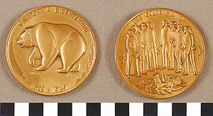 Thumbnail of Commemorative Medallion: "California Bicentennial 1769-1969" (1977.01.0498A)