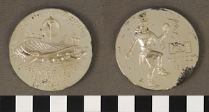 Thumbnail of Commemorative Medal:  II Pan American Games (1977.01.0503)
