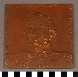 Thumbnail of Plaque: "Adam Mickiewicz" (1977.01.0521)
