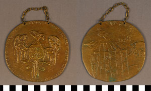 Thumbnail of Commemorative Medallion (1977.01.0522A)