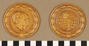 Thumbnail of Commemorative Medal: "Primeros Juegos Deportivos Panamericanos, Buenos Aires 1951" (1977.01.0538)