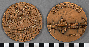 Thumbnail of Commemorative Medallion: "Helsinki" (1977.01.0559)