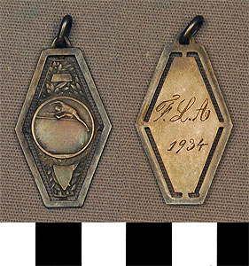 Thumbnail of Commemorative Medallion: "F.L.A. 1934" (1977.01.0592)