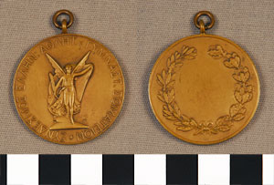 Thumbnail of Medal: Association of Greek Athletes and Coaches Clubs (1977.01.0597)