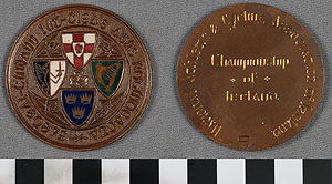 Thumbnail of Commemorative Medal: National Athletic & Cycling Association of Ireland (1977.01.0604)