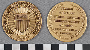 Thumbnail of Commemorative Medallion: Second Olympic Sports Carnival (1977.01.0611)