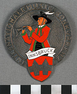 Thumbnail of Commemorative Pin: Innsbruck International Music Competition (1977.01.0628)