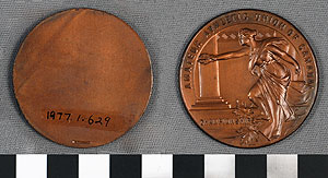 Thumbnail of Commemorative Medallion: "Amateur Athletic Union of Canada, Championships" (1977.01.0629)
